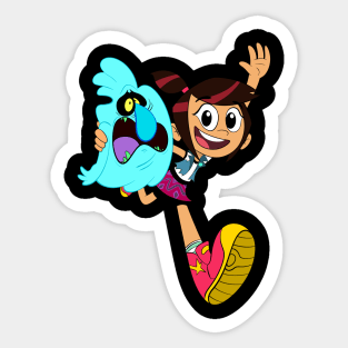Scratch & Molly | The Ghost & Molly McGee Sticker